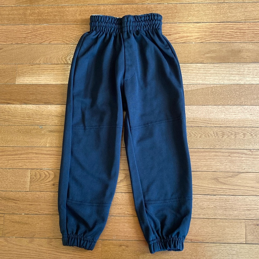 XS Black Baseball Pants